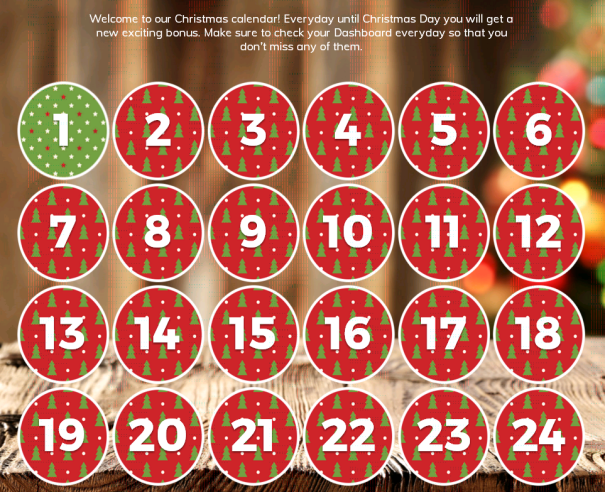 Casino Christmas Calendar - Day 3 24 - 10 No Deposit Free Spins to Book of Dead